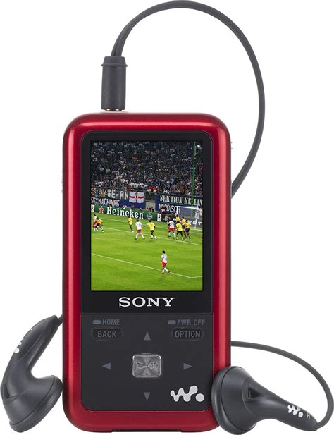 Sony 2gb Walkman Nwz S615f Red Mp3mp4 Players Nwz S615f Red Red
