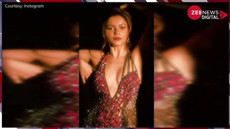 Rubina Dilaik Wear Backless Expose Curvy Figure And Cleavage In Slit Cut Dress Fans Went