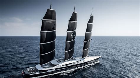 The Best Photos Of The Oceanco Sailing Yacht Black Pearl Boat