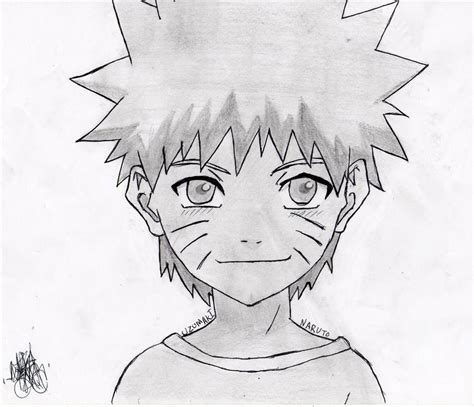 How Draw Kid Naruto Naruto 09 Kid Naruto Drawing For