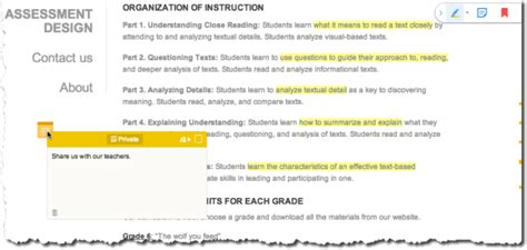 Digital Annotation Tools For Close Reading Close Reading Reading