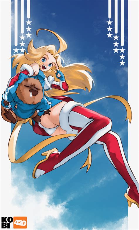 Kobi420 Kamen America Kamen America Comic Absurdres Character Request Highres Huge