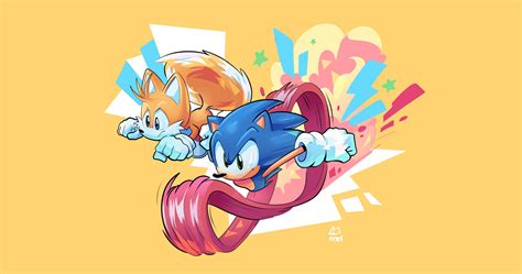 Sonic And Tails Sonic The Hedgehog Wallpaper 44517610 Fanpop