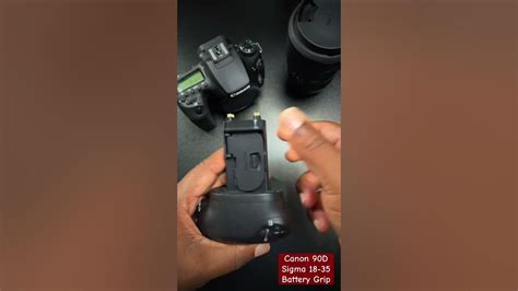 Canon 90d Battery Grip And Sigma Art 18 35 F18 Youtube