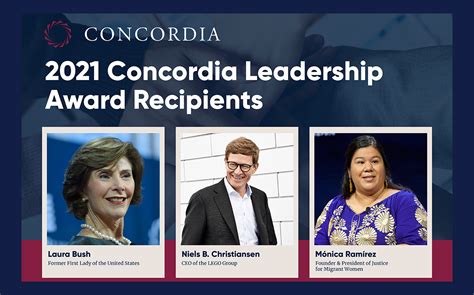 Concordia Leadership Award Recipients Concordia
