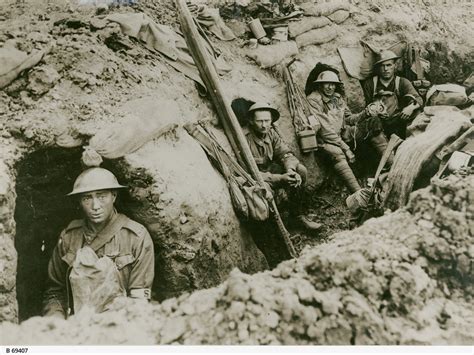 Men In The Trenches Photograph State Library Of South Australia