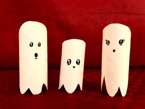 Making Cardboard Tube Ghosts Thriftyfun