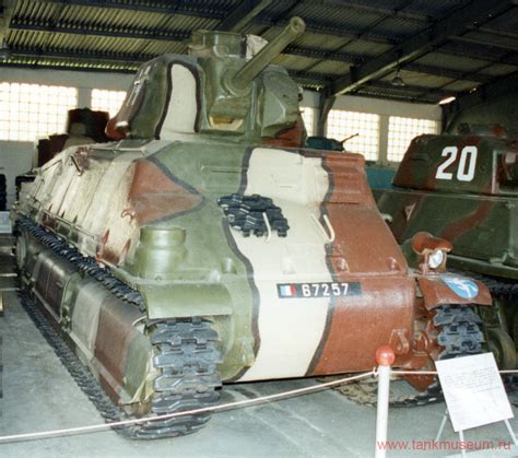 France Medium Tank Somua S35 Tank Museum Patriot Park Moscow