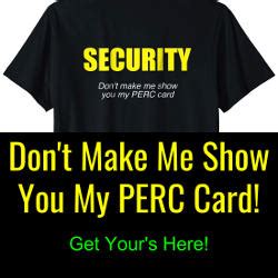 Fill perc card, download blank or editable online. Chicago Security Guard