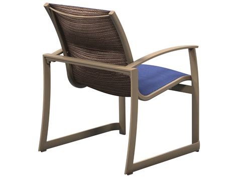 Find tropitone strap patio furniture ideas to furnish your house. Tropitone Mainsail Padded Sling Aluminum Dining Arm Chair ...