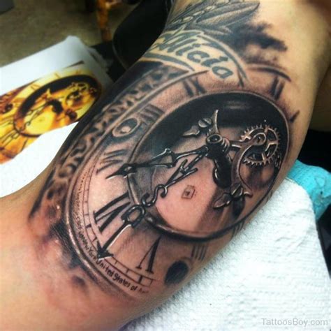Realistic Gears Clock Tattoo Tattoo Designs Tattoo Pictures