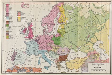 Map Of Europe 1930 Zip Code Map