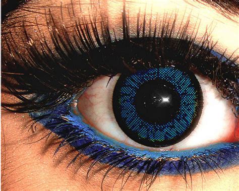 Dark Blue Eye Contacts Cute Movies Teens