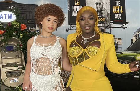 The Two Spices Link Up At Bet Hip Hop Awards Ice Spice Meets The
