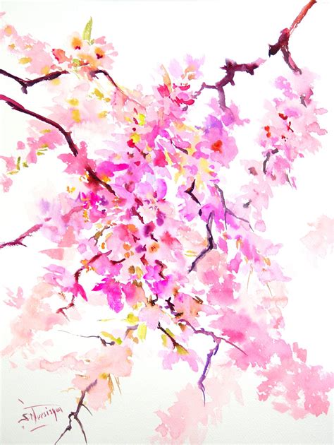 Sakura Blossom Cherry Blossom By Suren Nersisyan Amazon Art