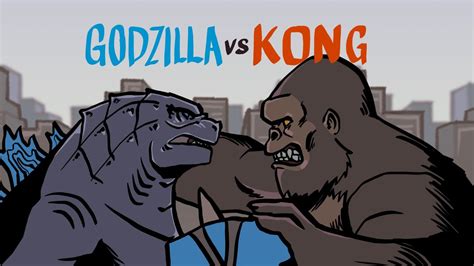 Godzilla Vs Kong Animation Avengers Infinity War Version YouTube