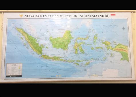 Jual Peta Indonesia Edisi Gantung Peta Indonesia Peta Gantung My Xxx Hot Girl