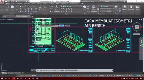 Cara Membuat Isometri Air Bersih Youtube