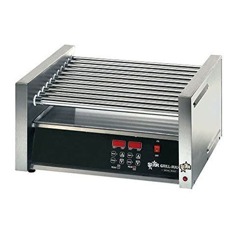 Table Top King Star Grill Max Pro 30sce 30 Hot Dog Roller Grill With