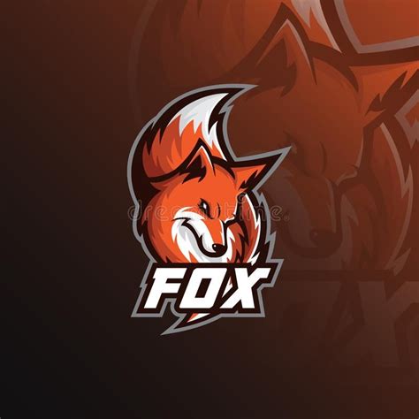 Similar vector logos to fox. Ilustração do esporte da mascote do logotipo do Fox ícones ...