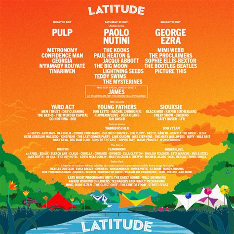 Latitude Adds Over 30 New Names To The Line Up