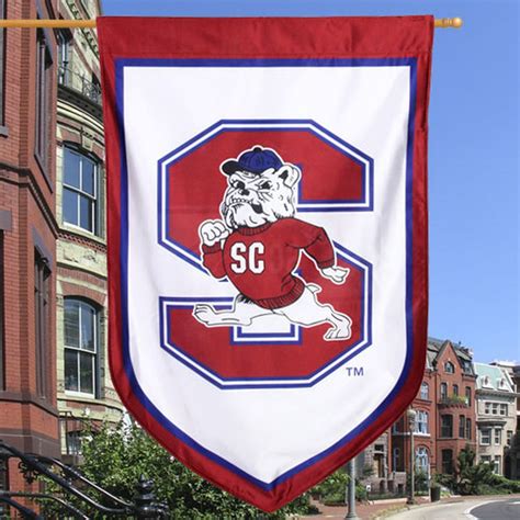 South Carolina State Bulldogs 26 X 39 Double Sided Shield Flag