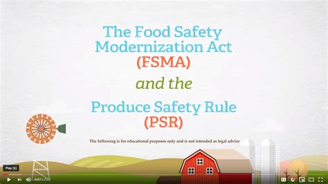 Oct 31, 2019 · the purpose of this training booklet is to help food safety managers who attended the food safety modernization act's produce safety rule training to communicate the knowledge to others on the farm. Produce Safety Program | Montana Department of Agriculture