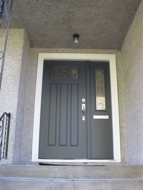 Exterior iron doors, iron gates, iron fences, iron banisters. front door color is BM wrought iron | House Remodel ...