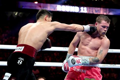 así de golpeado quedó el rostro de canelo Álvarez tras perder contra dmitry bivol el diario ny