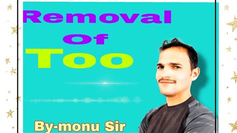 Removal Of Too Youtube