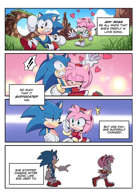 تغريدة Twitter Sonic Sonic Fan Characters Sonic And Amy