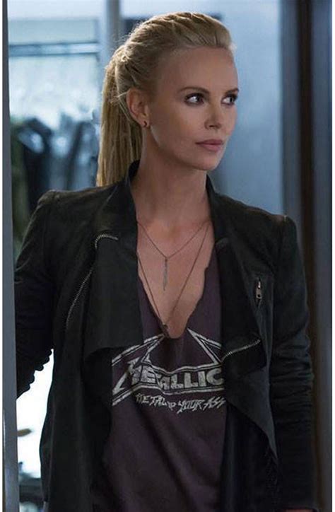 But with charlize theron's cyberterrorist cipher still at large, and in pursuit of a. Cipher Fast 8 Charlize Theron Leather Jacket - Movies Jacket