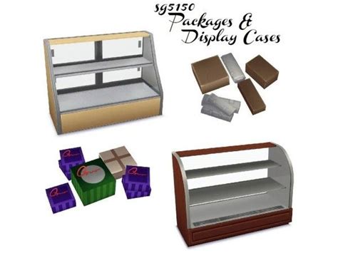 The Sims 4 Sg5150 Packages And Display Cases Display Case Sims 4
