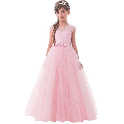 Sukienka Suknia Maxi Różowa Sukienki Dla Nastolatek Młodzieżowe 10 11 12 Lat Dla
