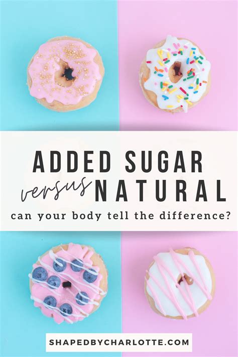 Whats The Difference Between Added Sugar And Natural Sugar Can Your Body Even Tell The