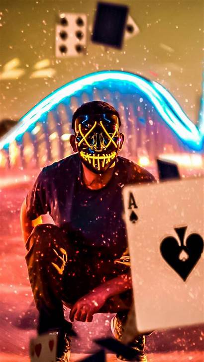 Wallpapers Zedge Neon Mask Anonymous Ringtones Hacker