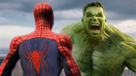 The Hulk Vs Spiderman Epic Battle A Short Film Vfx Test Youtube