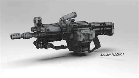 Artstation Mg6b Series Assault Gun