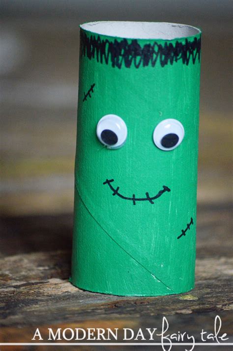 Toilet Paper Roll Frankenstein A Monstrously Fun Halloween Kids Craft