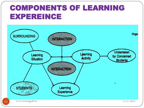 Selection And Organization Of Learning Experience
