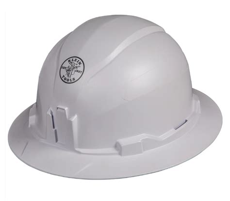 klein hard hat non vented full brim style with headlamp 60400 60406