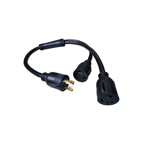 Buy Parkworld 886160 Splitter 30 Y Adapter Cord 3 Prong Twist Lock