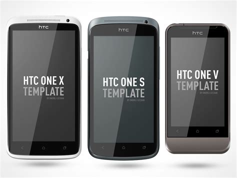 Htc One Android Smartphone Mockup Market Your Psd