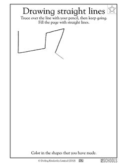 Download and print our free lined paper. Dotted Straight Lines For Writing Practice - Tracing Lines ...