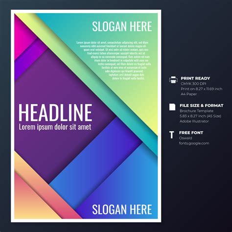 Brochure Templates Adobe Illustrator Awesome Template Collections