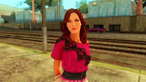 Gta San Andreas Amazing Player Female Remastered Mod
