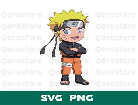 Naruto Svgnaruto Svg Chibianime Svg File Downloadmanga Svg Etsy