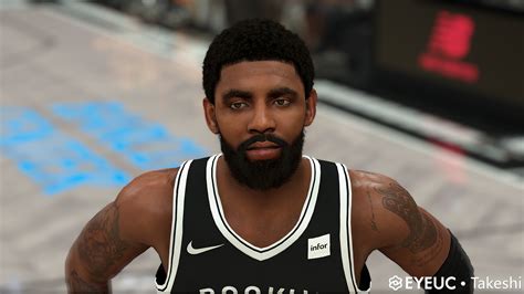 Kyrie Irving Cyberface Hair And Body Model By Takeshi For 2k21
