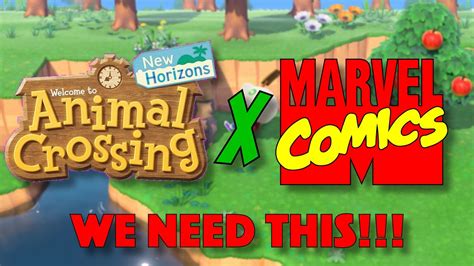 Animal Crossing X Marvel Comics Yes Please Animal Crossing New