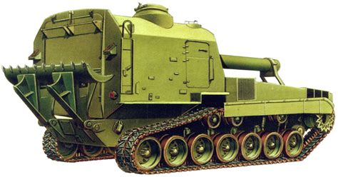 M53 M55 Самоходная артиллерийская установка Энциклопедия военной